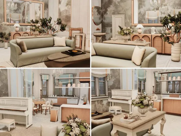 Maxis Match Venetian Apartment by dasie2 - The Sims 4 Custom Content