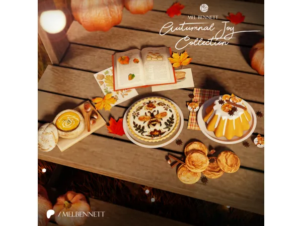 Mix Autumnal Joy Collection - The Sims 4 Custom Content