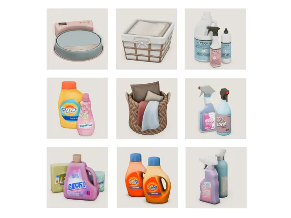 Maxis Match cleaning day recs by boujeesimss - The Sims 4 Custom Content