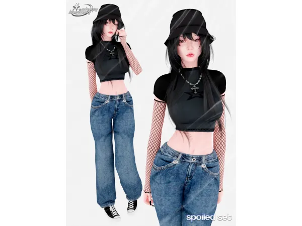 Alpha SPOILED SET - The Sims 4 Custom Content