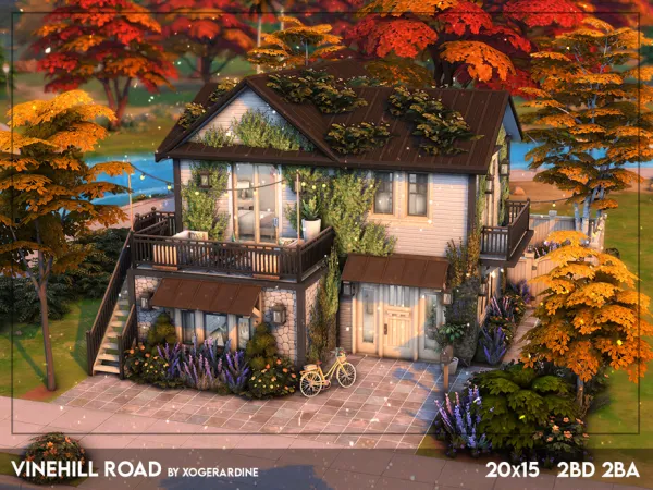 Maxis Match Vinehill Road (NO ) by xogerardine - The Sims 4 Custom Content