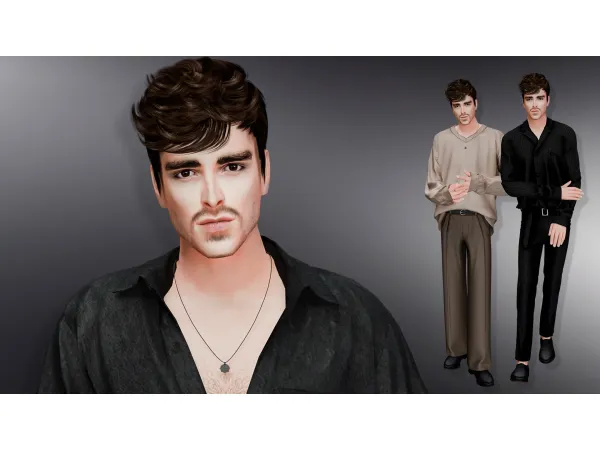 Alpha Corey Mylchreest by Jolea - The Sims 4 Custom Content