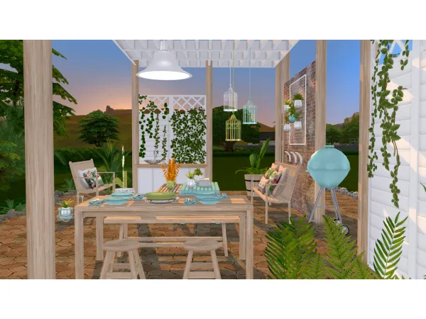 Alpha Chlorophyll Plants by Simcredible - The Sims 4 Custom Content
