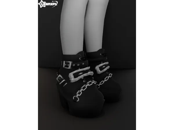 Alpha Halloween 2024 Platform Shoes [810 Items] by Learxfl - The Sims 4 Custom Content