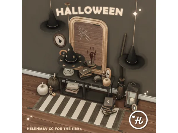 Maxis Match HALLOWEEN SET by Helenmay - The Sims 4 Custom Content