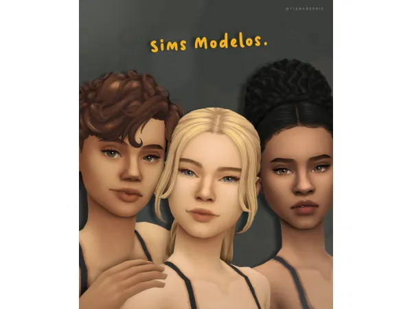 Maxis Match SIMS MODELOS CREAR UN SIM DOWNLOAD by tianaberrie - The Sims 4 Custom Content