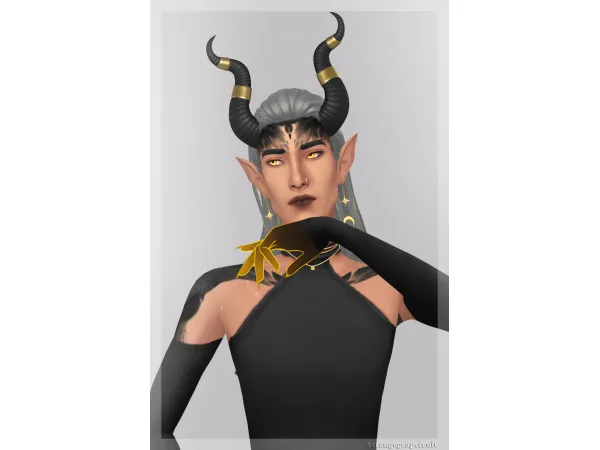 Maxis Match Blazing Horns by strangegrapefruit - The Sims 4 Custom Content