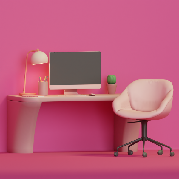Alpha Office Werk Set Pink Dark Swatches by simsfinds - The Sims 4 Custom Content