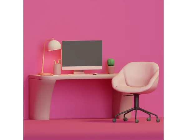 Alpha Office Werk Set Pink Dark Swatches by SnootySims - The Sims 4 Custom Content