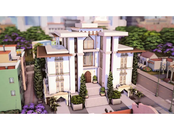 Maxis Match Alibi Hotel by simZmora - The Sims 4 Custom Content