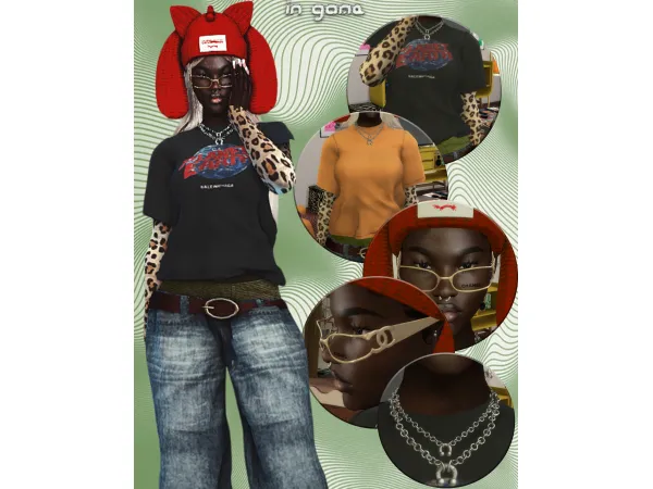 Mix BBY GOAT Set - The Sims 4 Custom Content