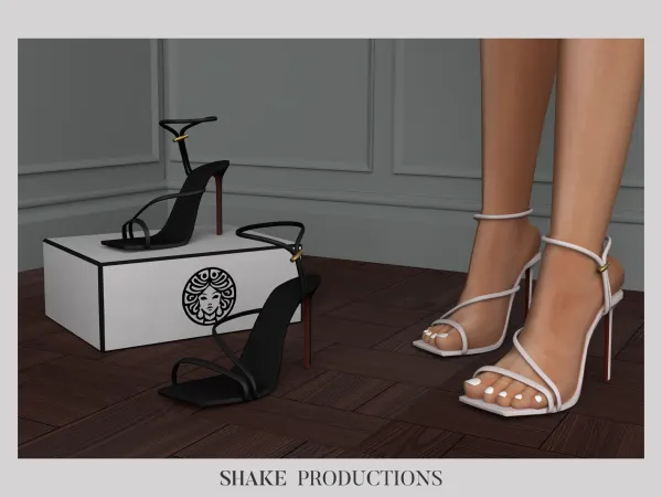 Alpha Emilia High Heels - The Sims 4 Custom Content