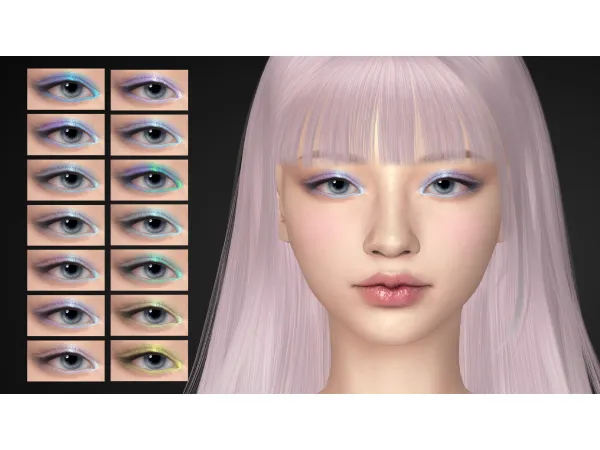 Alpha Innes Eyeshadows by Lutessa Sims - The Sims 4 Custom Content