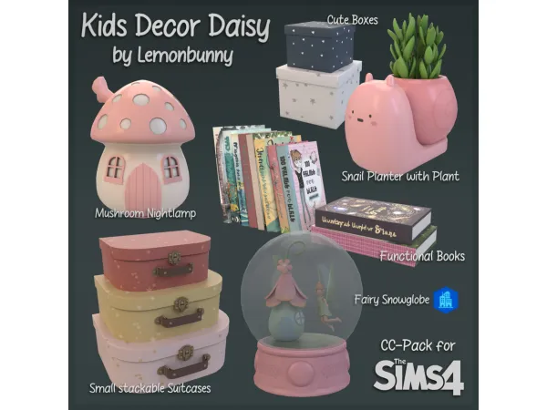 KIDS DECOR DAISY by Lemonbunny