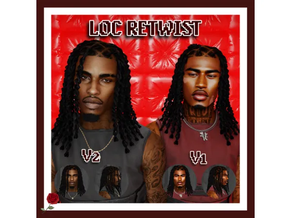 Mix LOC RETWIST by Khadijah551 - The Sims 4 Custom Content