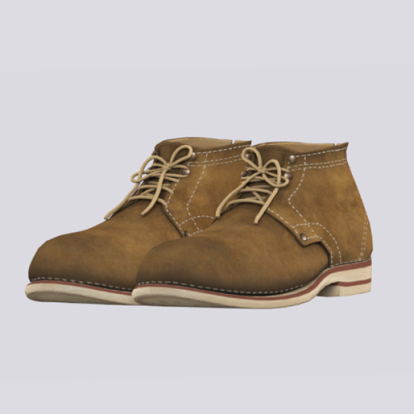 Alpha [Noru] am Suede Boots 01 by simsfinds - The Sims 4 Custom Content