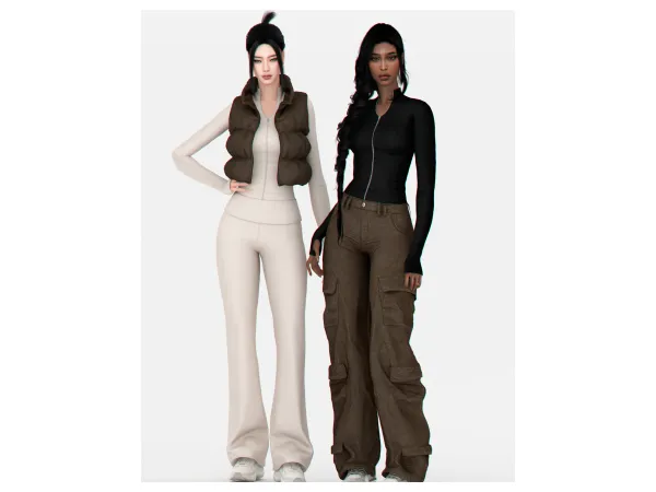 Mix Yola Set by backtrackcc - The Sims 4 Custom Content