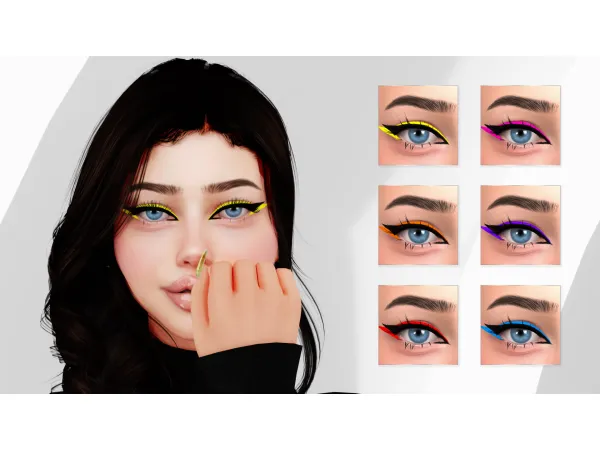 Mix llium Makeup and Genetics by Caroll - The Sims 4 Custom Content