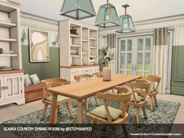 Scandi Country Dining Room By stephanyed