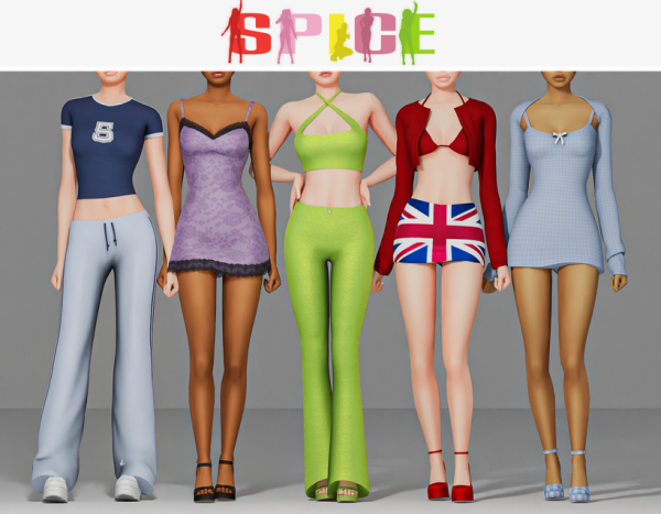 Mix [B0T0XBRAT] Spice Fever by simsfinds - The Sims 4 Custom Content