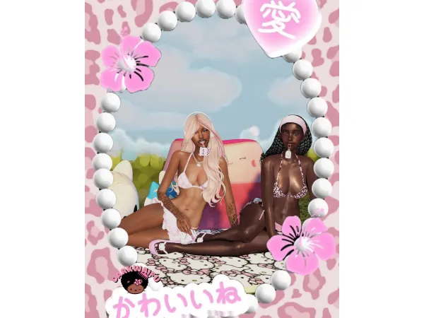 Mix Cvnty Outfit Recolor Pack 2 by Darkwaifu - The Sims 4 Custom Content