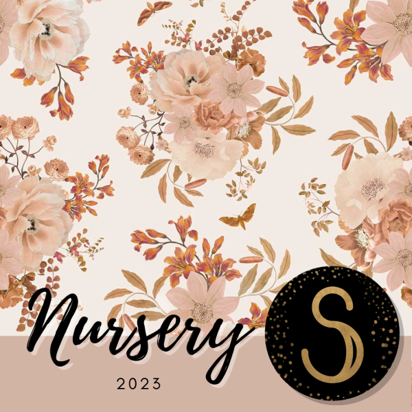 Mix Nursery Autumn in Hamptons Wallpapers by simsfinds - The Sims 4 Custom Content