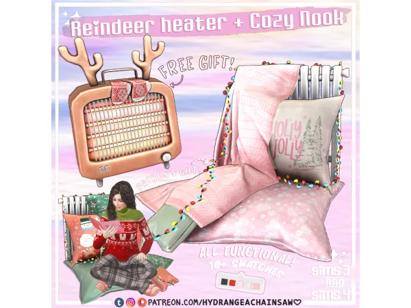 Maxis Match Day 2 Advent Calendar Gift by hydrangeachainsaw - The Sims 4 Custom Content