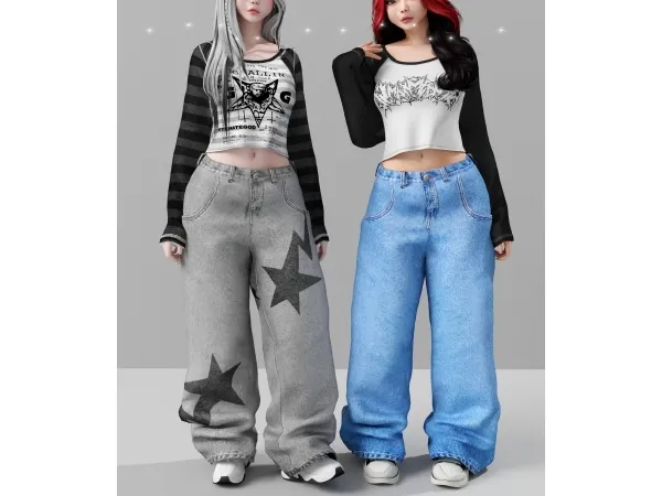 Alpha Cute ass hell set - The Sims 4 Custom Content