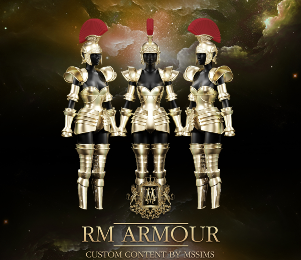 Alpha RM ARMOUR by simsfinds - The Sims 4 Custom Content