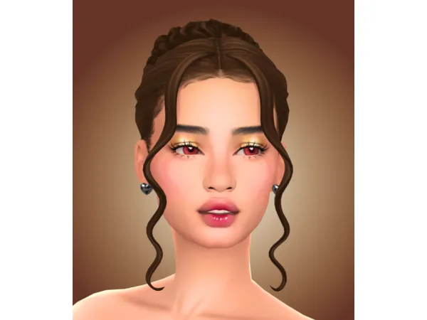 Maxis Match Snooty Glitter Eyeshadow - The Sims 4 Custom Content
