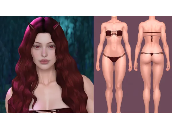 Mix THE BODY PROJECT P3 by Obscurus - The Sims 4 Custom Content