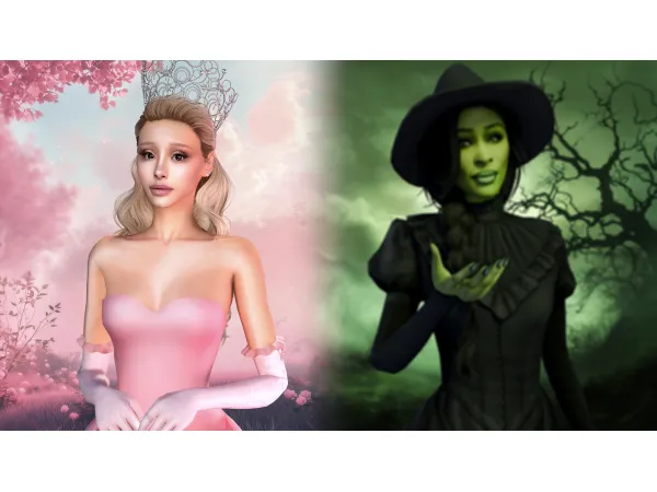 Alpha GLINDA (INSPIRED SIM) by Jolea - The Sims 4 Custom Content