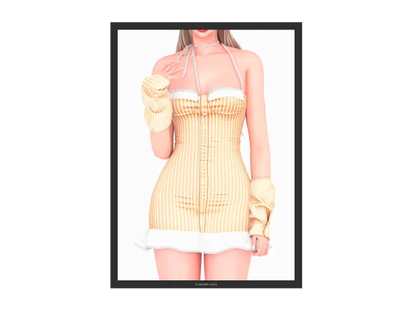 Alpha Mantra Dress Gloves Acc - The Sims 4 Custom Content