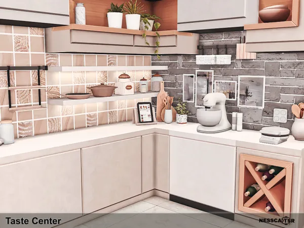 Maxis Match Taste Center - The Sims 4 Custom Content