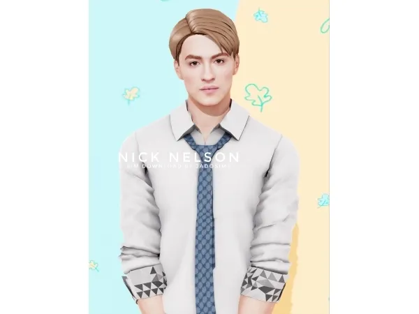 Alpha Nick Nelson (Sim Download) - The Sims 4 Custom Content