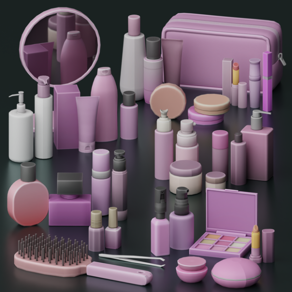 Maxis Match Beauty Vibes Clutter Set by simsfinds - The Sims 4 Custom Content