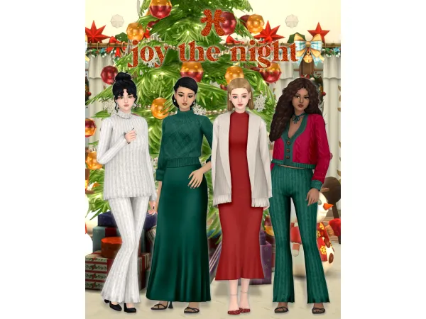 Maxis Match joy the night by huien - The Sims 4 Custom Content