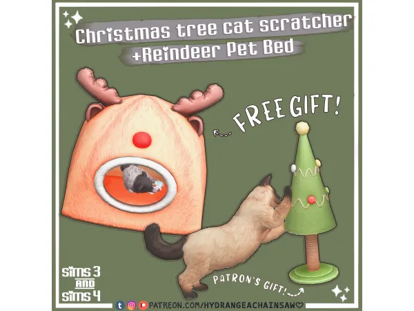 Mix Day 6 Advent Calendar Gift by hydrangeachainsaw - The Sims 4 Custom Content