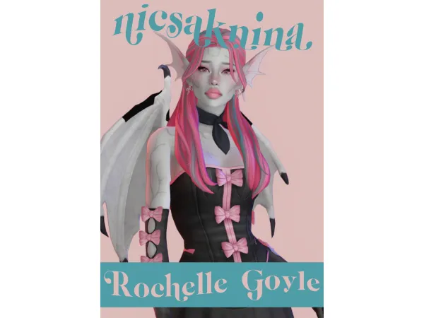 Maxis Match Rochelle Goyle (MH) Downloadable sim by nicsaknina - The Sims 4 Custom Content