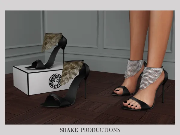 Alpha Lucy high heels - The Sims 4 Custom Content