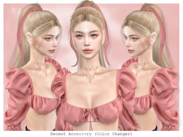 Mix JavaSims Decent Accessory (Color Changer) - The Sims 4 Custom Content