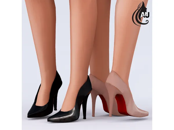 Mix AuSims CL Pumps - The Sims 4 Custom Content