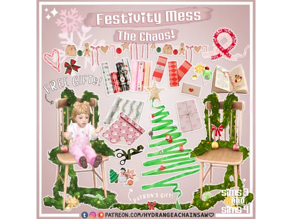 Maxis Match Day 10 Advent Calendar Gift by hydrangeachainsaw - The Sims 4 Custom Content