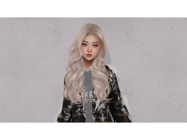 Alpha XQUAD HAIRSTYLE by Doux - The Sims 4 Custom Content