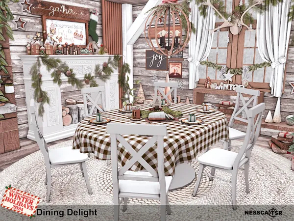 Mix Dining Delight - The Sims 4 Custom Content