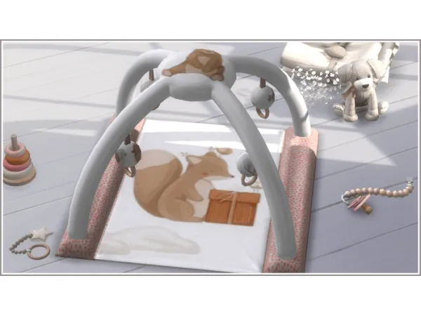 Maxis Match Aidan Baby Playmat by Philo - The Sims 4 Custom Content