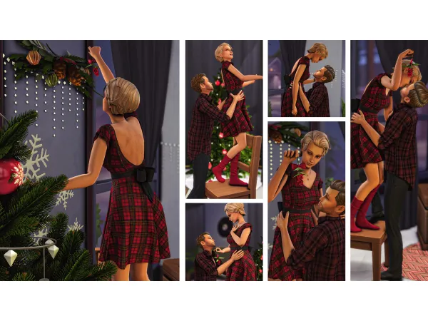 Mix MISTLETOE by Simmireen - The Sims 4 Custom Content
