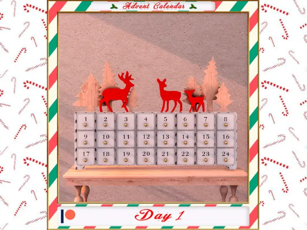 Mix Advent Calendar 2021 Patreon Part 1 by Winner9 - The Sims 4 Custom Content