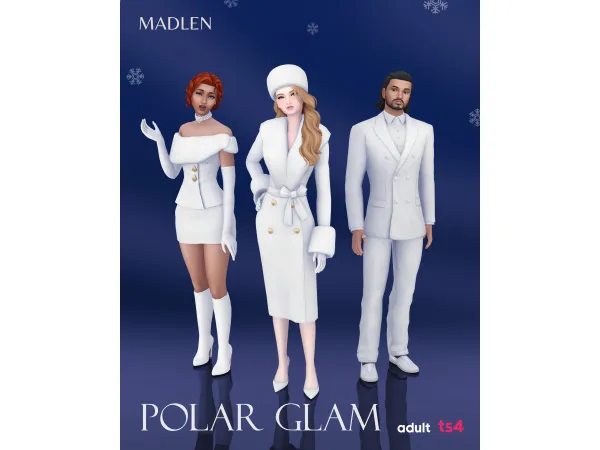 Maxis Match Polar Glam by madlen - The Sims 4 Custom Content