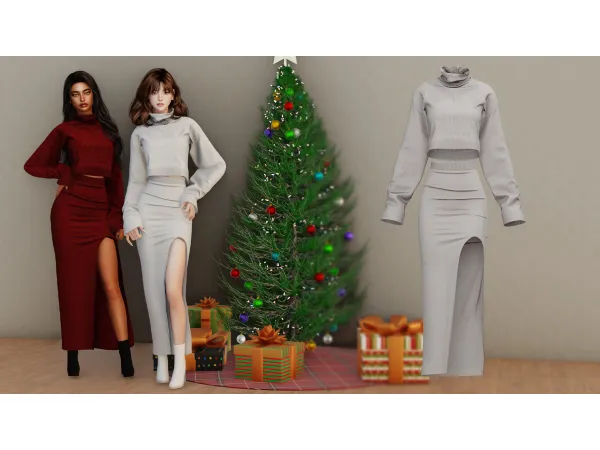 Alpha THALY SET by Beto - The Sims 4 Custom Content